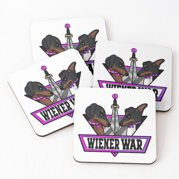 Item preview, Wiener War Logo designed and sold by CutestWieners.