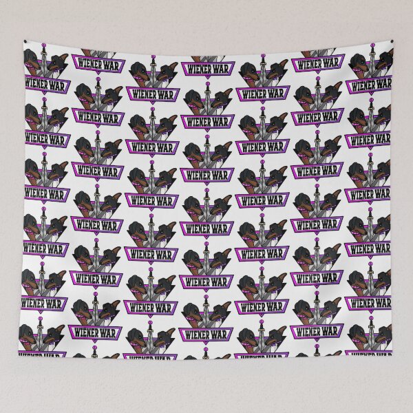 Item preview, Wiener War Logo designed and sold by CutestWieners.