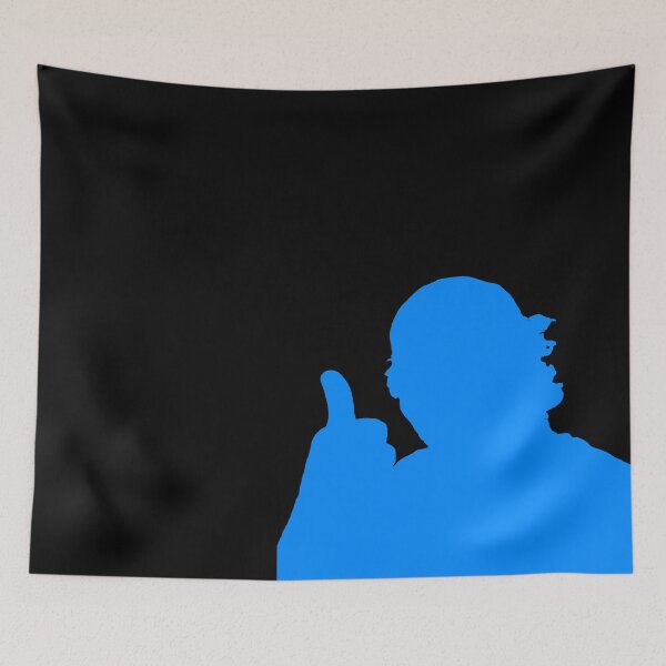 Item preview, Teachurb Thumbs Up Silhouette Gamer Brand Streamer  Blue designed and sold by TeachUrb.