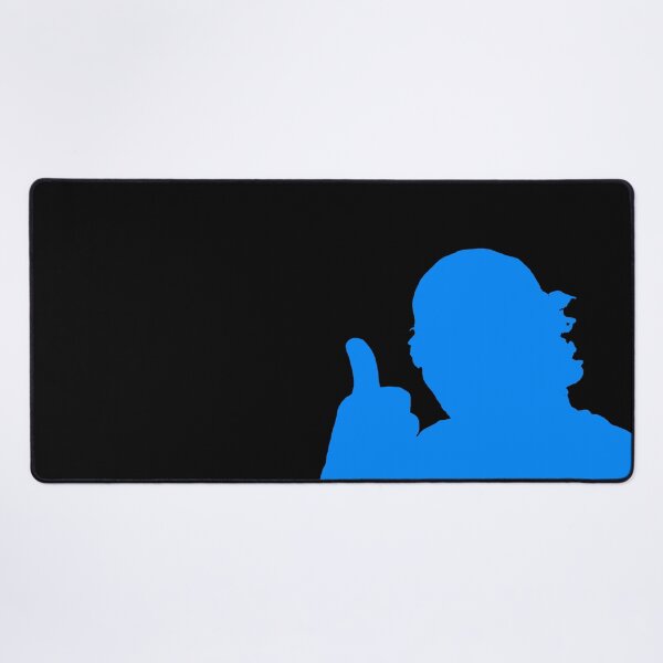 Item preview, Teachurb Thumbs Up Silhouette Gamer Brand Streamer  Blue designed and sold by TeachUrb.