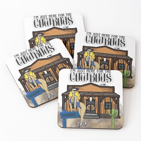 Item preview, Just here for Cowboys designed and sold by creatinginlove.