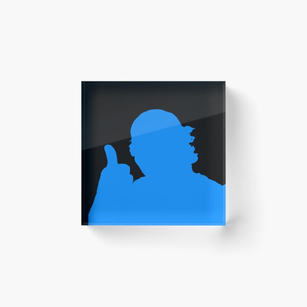 Item preview, Teachurb Thumbs Up Silhouette Gamer Brand Streamer  Blue designed and sold by TeachUrb.