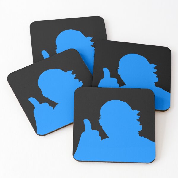 Item preview, Teachurb Thumbs Up Silhouette Gamer Brand Streamer  Blue designed and sold by TeachUrb.