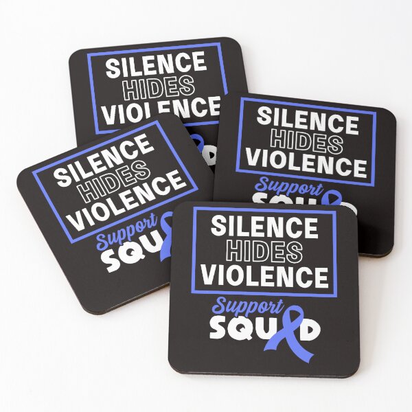 Item preview, Silence Hides Violence Child Abuse Prevention Support Squad designed and sold by TomGiantDesigns.
