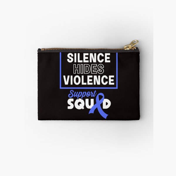 Item preview, Silence Hides Violence Child Abuse Prevention Support Squad designed and sold by TomGiantDesigns.