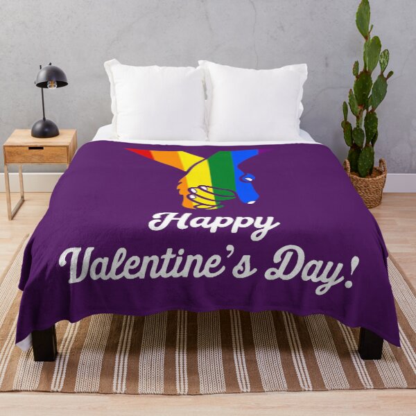 Artikelvorschau, Lesbische Flagge Rainbow Pride Hold Valentinstag entworfen und verkauft von SolittoSadeco.