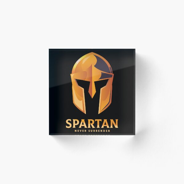 Artikelvorschau, Spartan gibt niemals auf entworfen und verkauft von SolittoSadeco.