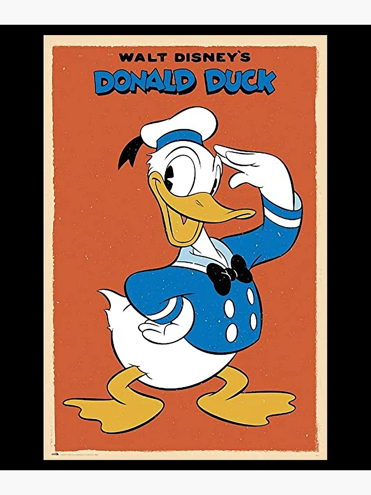 Vintage Donald Duck Retro Cartoon 90s