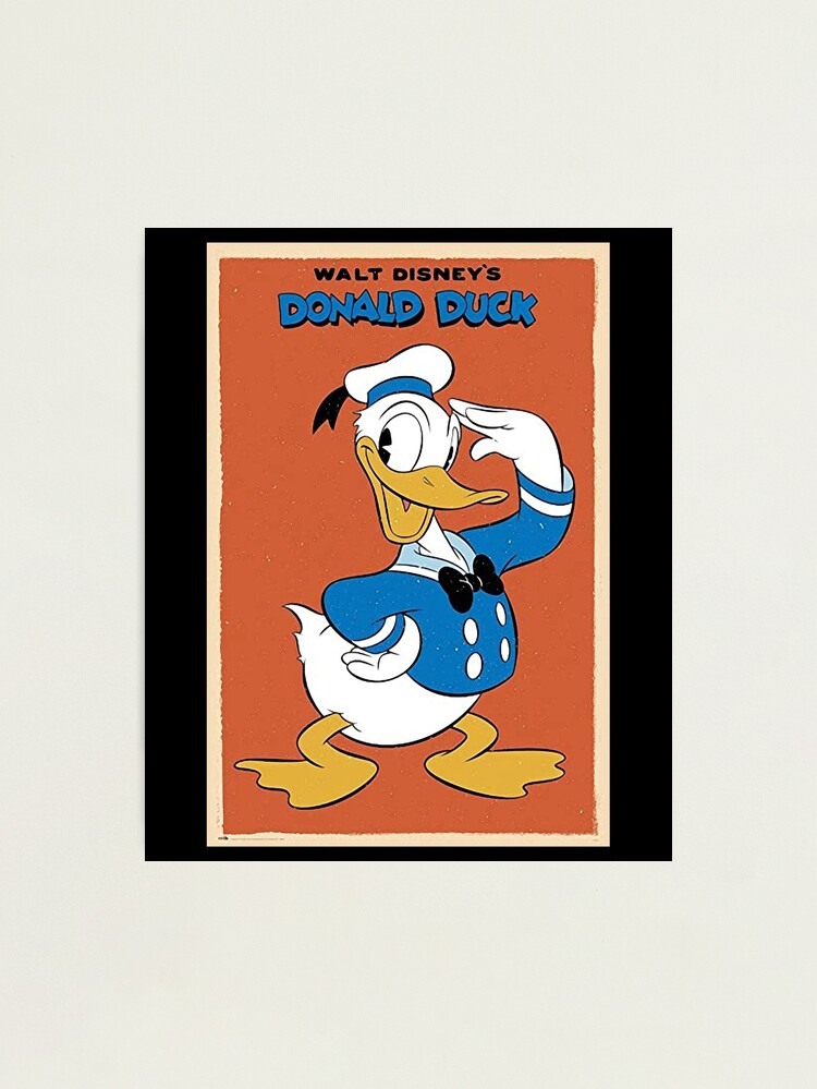 Vintage Donald Duck Retro Cartoon 90s