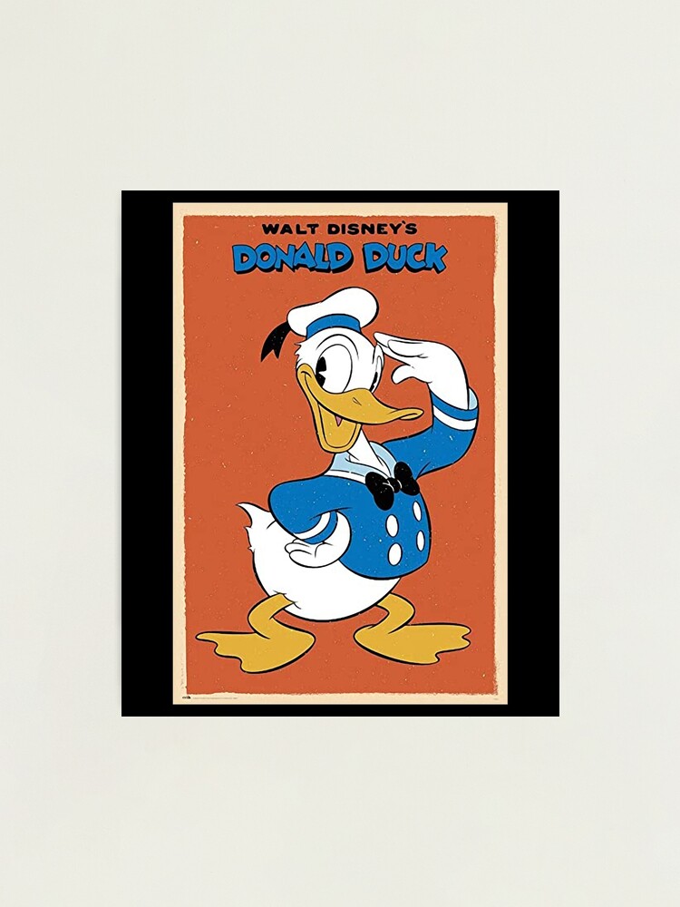 Vintage Donald Duck Retro Cartoon 90s