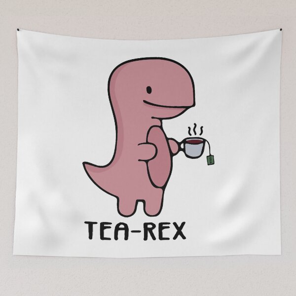 Item preview, TEA REX funny dino designed and sold by SolittoSadeco.
