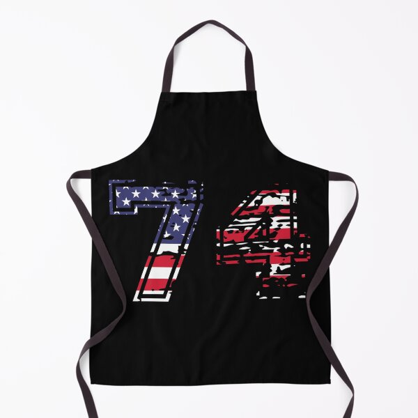 Item preview, 74 American football number USA seventy-four designed and sold by Proud Pro Gifts.