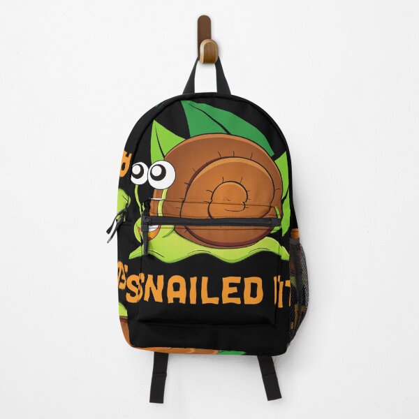 Item preview, Snailed It Funny Snail Pun designed and sold by Designs By YL.