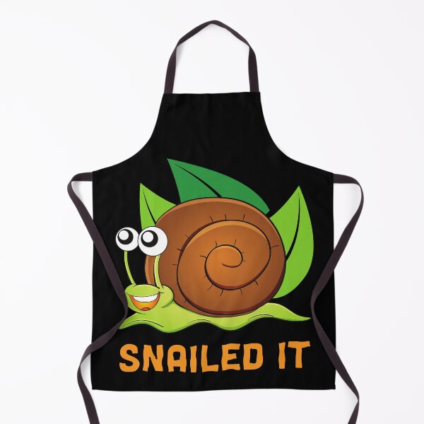 Item preview, Snailed It Funny Snail Pun designed and sold by Designs By YL.