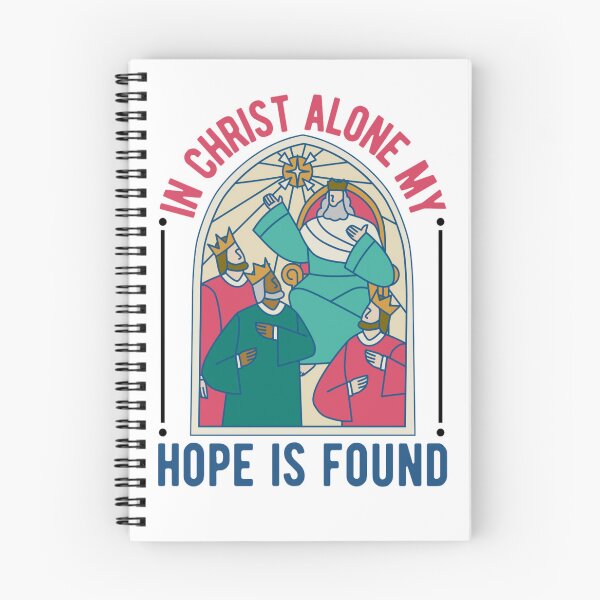 Item preview, In Christ Alone My Hope Is Found | Christian Quotes Watercolor Flower designed and sold by chetan786.