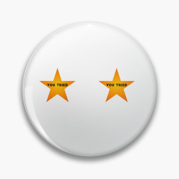 Item preview,  You Tried Gold Star -  Meme Metallic Gold Comic Sans Yellow Stars Shiny designed and sold by Farid1Shop.