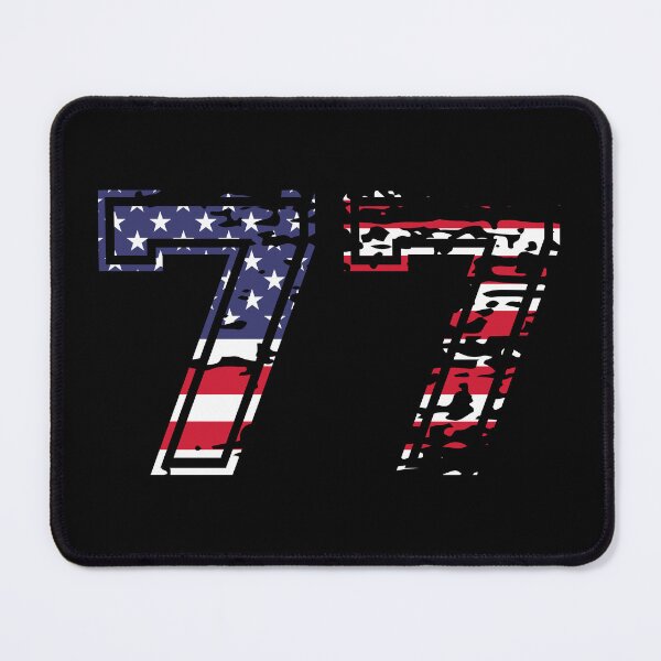 Item preview, 77 american football player USA seventy seven designed and sold by Proud Pro Gifts.