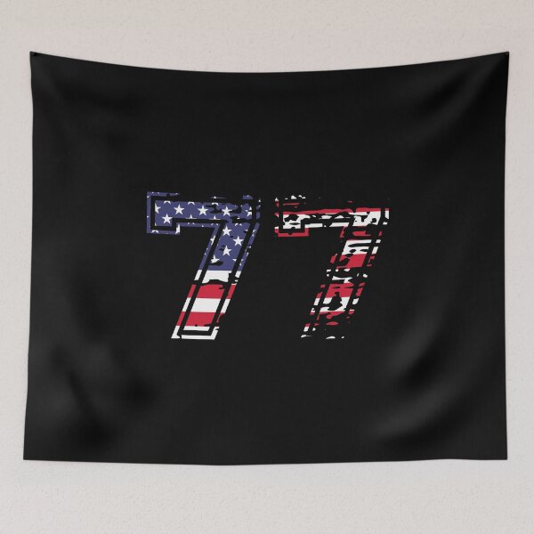 Item preview, 77 american football player USA seventy seven designed and sold by Proud Pro Gifts.