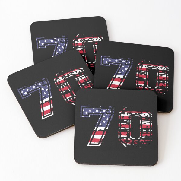 Item preview, 70 american football number USA seventy designed and sold by Proud Pro Gifts.