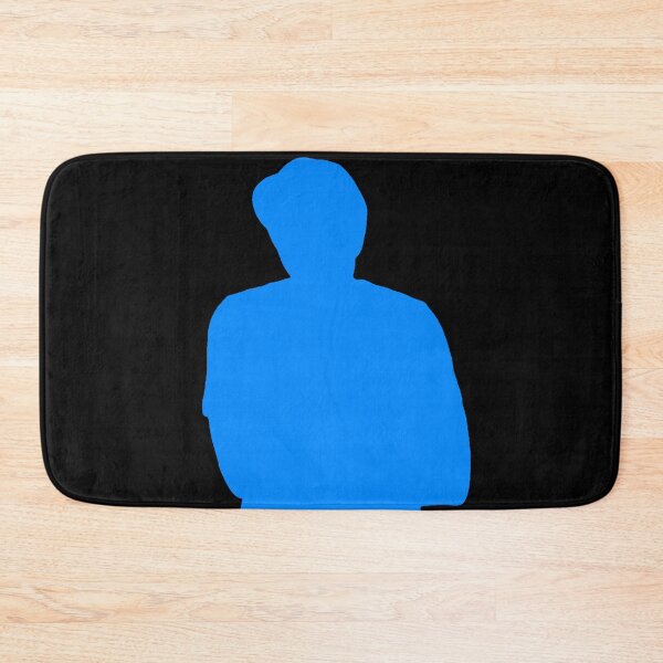 Item preview, Teachurb Arms Crossed Hat Silhouette Gamer Brand Streamer  Blue designed and sold by TeachUrb.