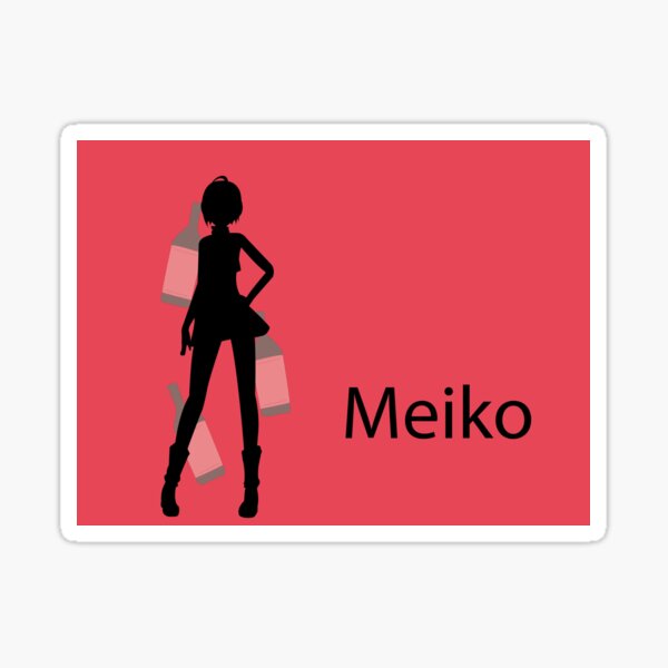 MEIKO Set 1 Sticker for Sale by oyasuminana