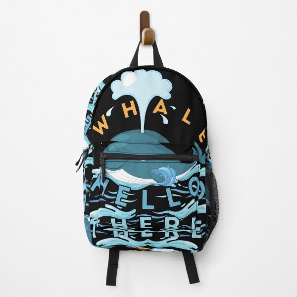 Item preview, Whale Hello There/ Funny Whale Pun designed and sold by Designs By YL.