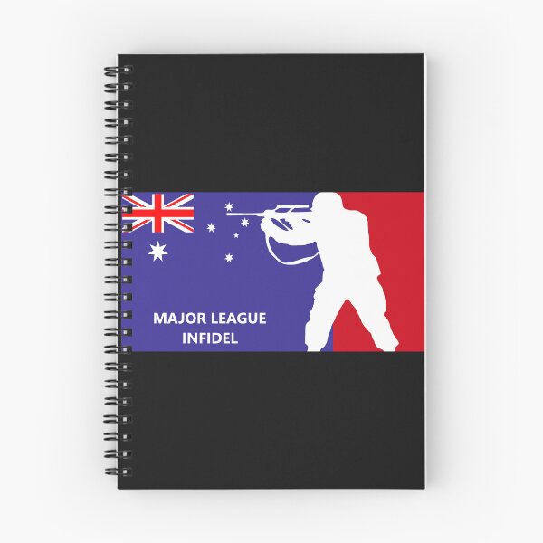 Item preview, MAJOR LEAGUE INFIDEL (AUSTRALIAN FLAG) designed and sold by RENAGADE4LYF.