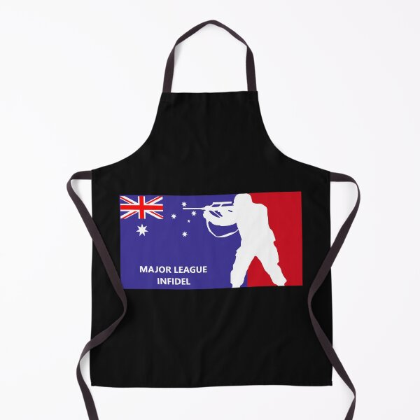 Item preview, MAJOR LEAGUE INFIDEL (AUSTRALIAN FLAG) designed and sold by RENAGADE4LYF.