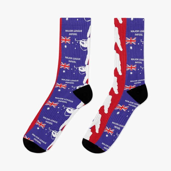 Item preview, MAJOR LEAGUE INFIDEL (AUSTRALIAN FLAG) designed and sold by RENAGADE4LYF.