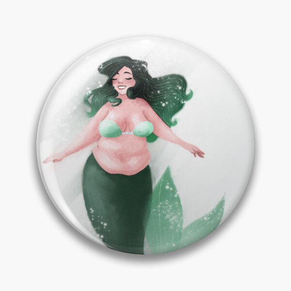 Item preview, Green Mermaid designed and sold by Amy Lemmon.
