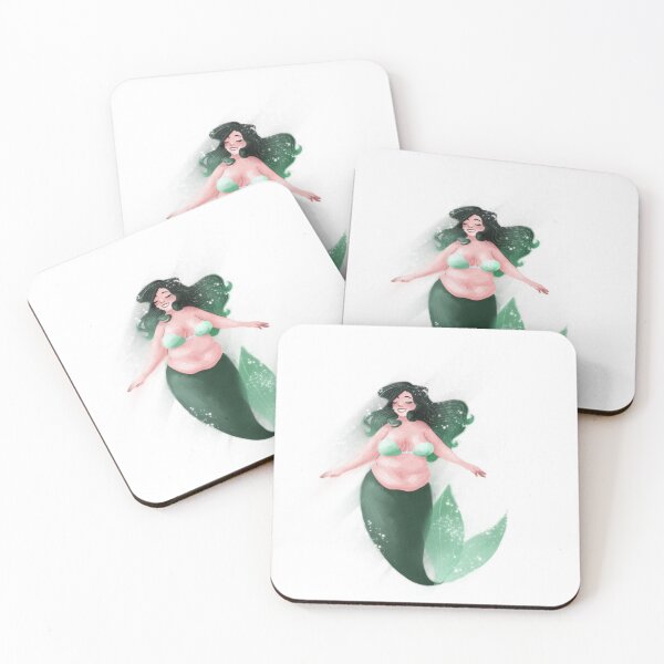 Item preview, Green Mermaid designed and sold by Amy Lemmon.