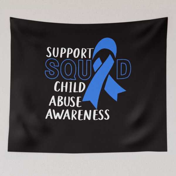 Item preview, Child Abuse Prevention Month April Support Squad Awareness designed and sold by TomGiantDesigns.