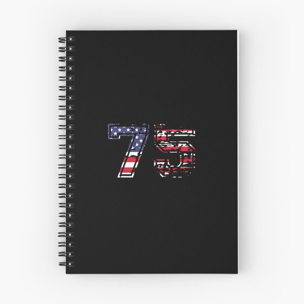 Item preview, 75 american football number USA seventy-five designed and sold by Proud Pro Gifts.