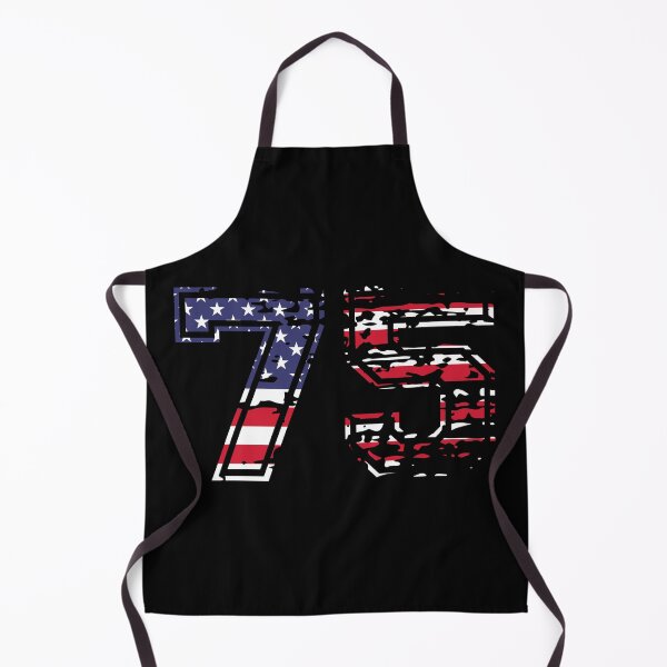Item preview, 75 american football number USA seventy-five designed and sold by Proud Pro Gifts.