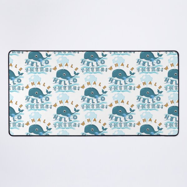 Item preview, Whale Hello There/ Funny Whale Pun designed and sold by Designs By YL.