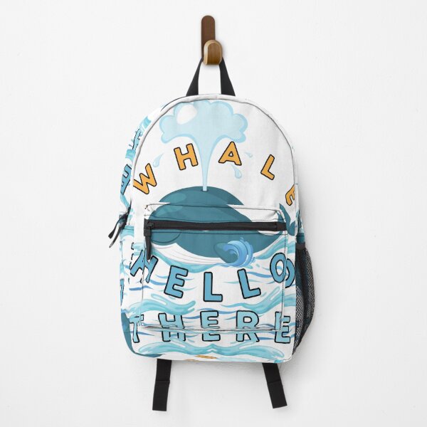 Item preview, Whale Hello There/ Funny Whale Pun designed and sold by Designs By YL.