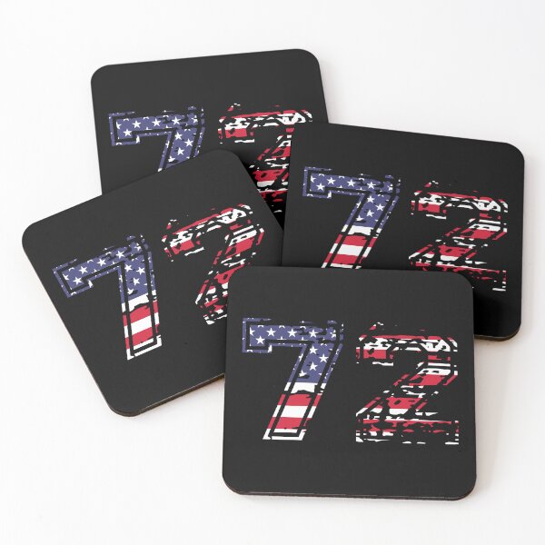 Item preview, 72 american football number USA seventy two designed and sold by Proud Pro Gifts.