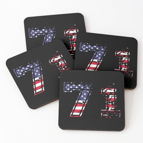 Item preview, 71 American football number USA seventy-one designed and sold by Proud Pro Gifts.