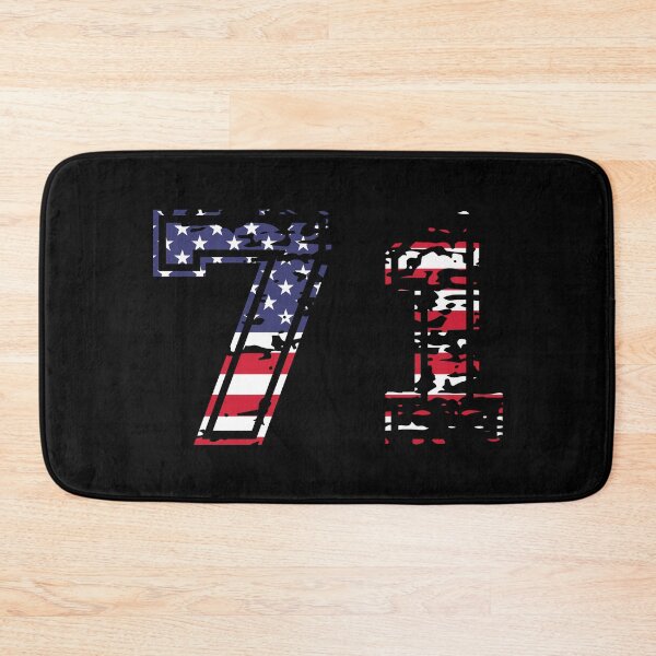Item preview, 71 American football number USA seventy-one designed and sold by Proud Pro Gifts.