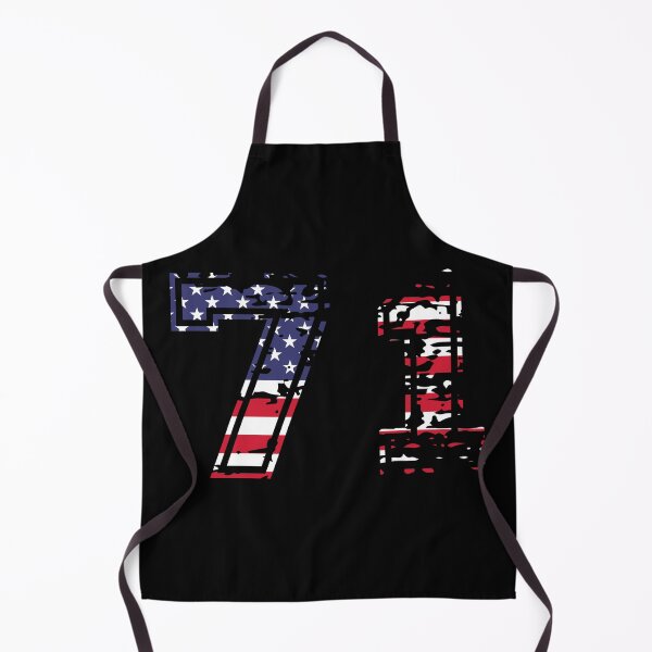 Item preview, 71 American football number USA seventy-one designed and sold by Proud Pro Gifts.