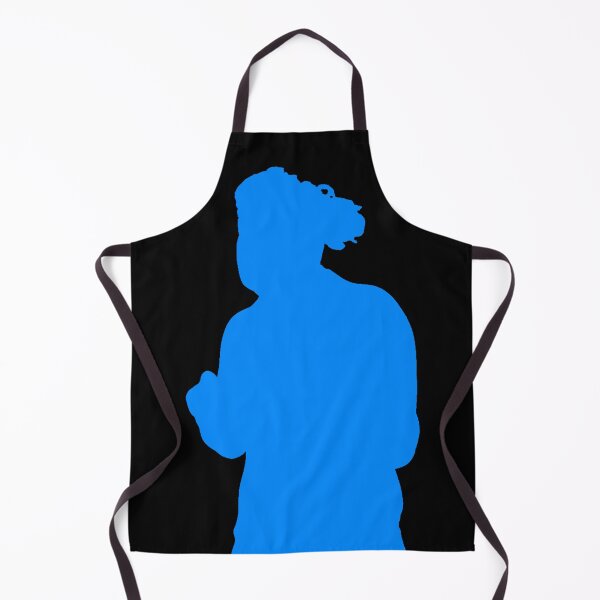 Item preview, Teachurb Anime Pose Blue Silhouette Gamer Brand Streamer Blue designed and sold by TeachUrb.