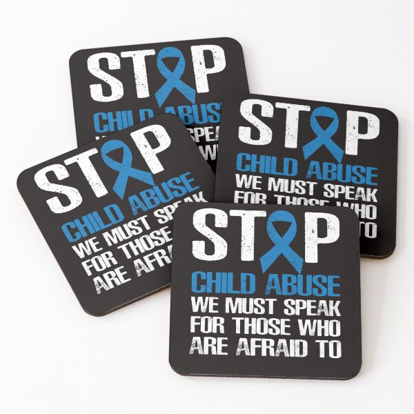 Item preview, Stop Child Abuse Prevention Month Blue Ribbon Awareness designed and sold by TomGiantDesigns.