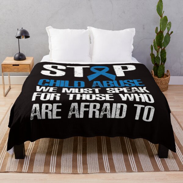 Item preview, Stop Child Abuse Prevention Month Blue Ribbon Awareness designed and sold by TomGiantDesigns.