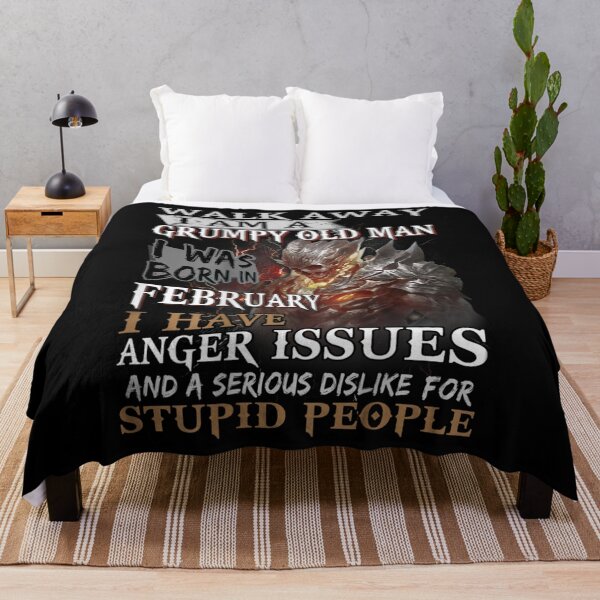 Item preview, Walk Away Im A Grumpy Old Man I Was Born In February designed and sold by TamYork.