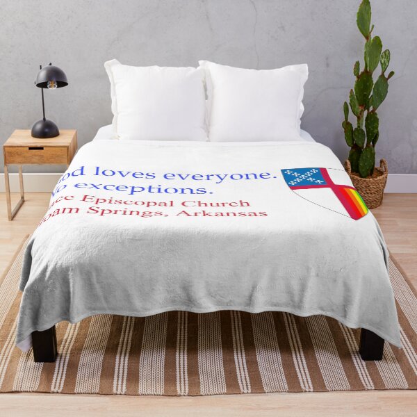 Item preview, God Loves Everyone No Exceptions Grace Episcopal Church - Siloam Springs, Arkansas  designed and sold by litmusician.