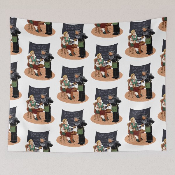 Item preview, Our flag means death blackbeard's bar and grill designed and sold by JobyeBee.