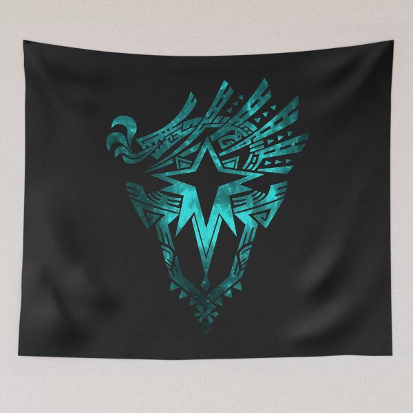 Item preview, Monster hunter world iceborne   logo (galaxy design) active t shirt designed and sold by annmaly6520.
