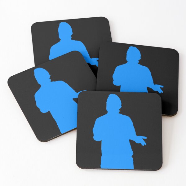 Item preview,  Teachurb Questions With Hands Out Silhouette Gamer Brand Streamer Blue designed and sold by TeachUrb.