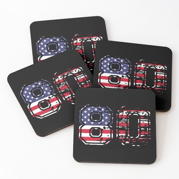 Item preview, 80 american football number USA eighty designed and sold by Proud Pro Gifts.