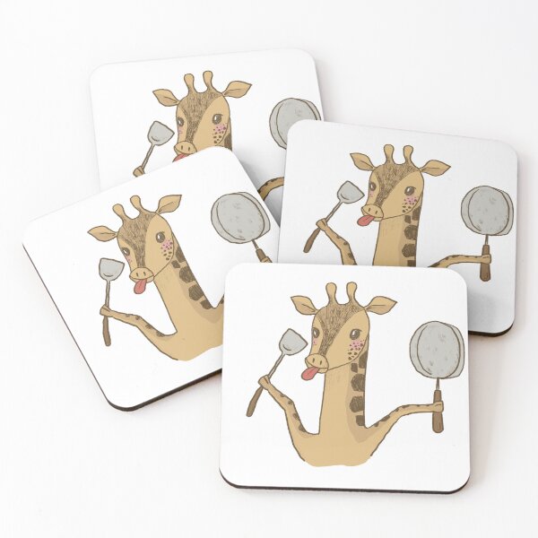 Item preview, Mr. Giraffe is cooking designed and sold by cyndraws.